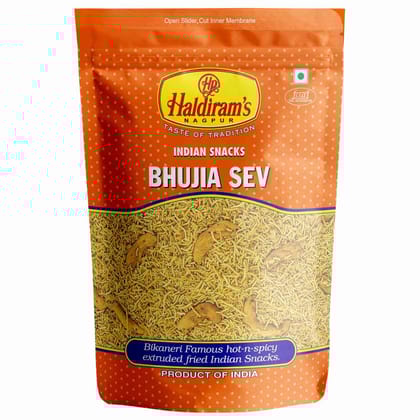 Haldiram's Bhujia Sev Namkeen - 400 gm - Pack of 30