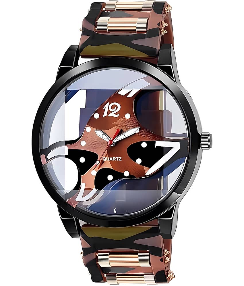 Viser Brown Dial Analog Boys Watch ( Pack of 1 )