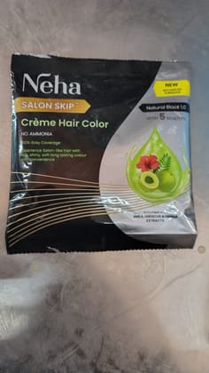 Neha Salon skip Crème hair color 