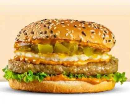 Afghani Lamb Burger