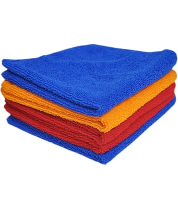 INGENS Microfiber Cloth for Car Cleaning and Detailing, Dual Sided, Extra Thick Plush Microfiber Towel Lint-Free,  250 GSM, 40cm x 40cmÂ&nbsp;PACK OF 5