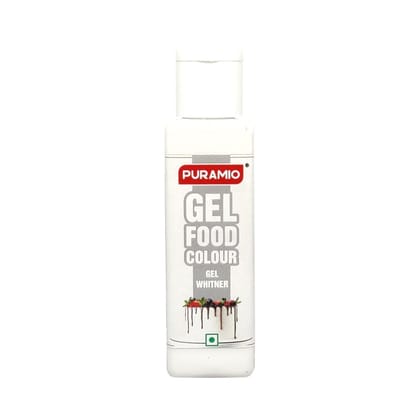 Puramio Gel Food Colour - Gel Whitner, 30 gm