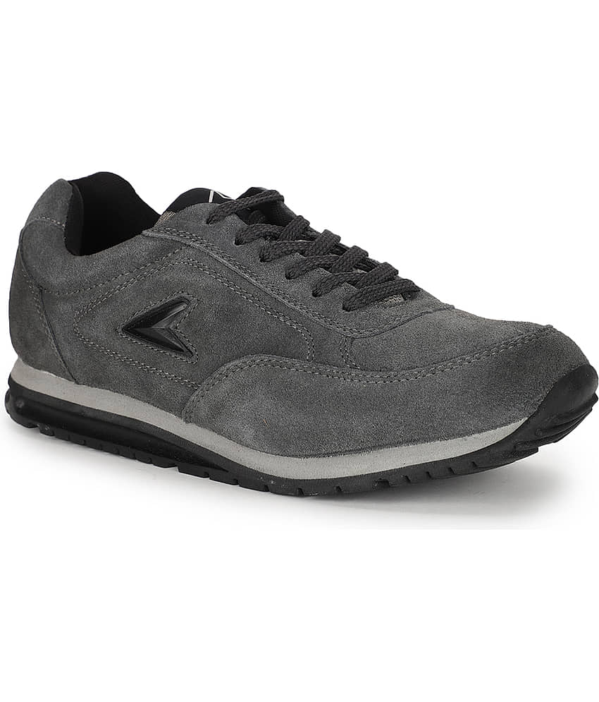 Power Gray Men's Sports Running Shoes