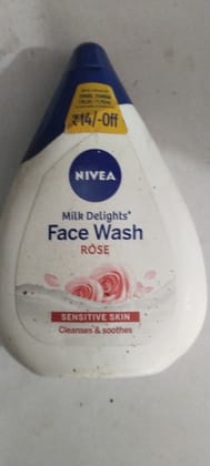 Nivea Milk delights Face wash Rose 