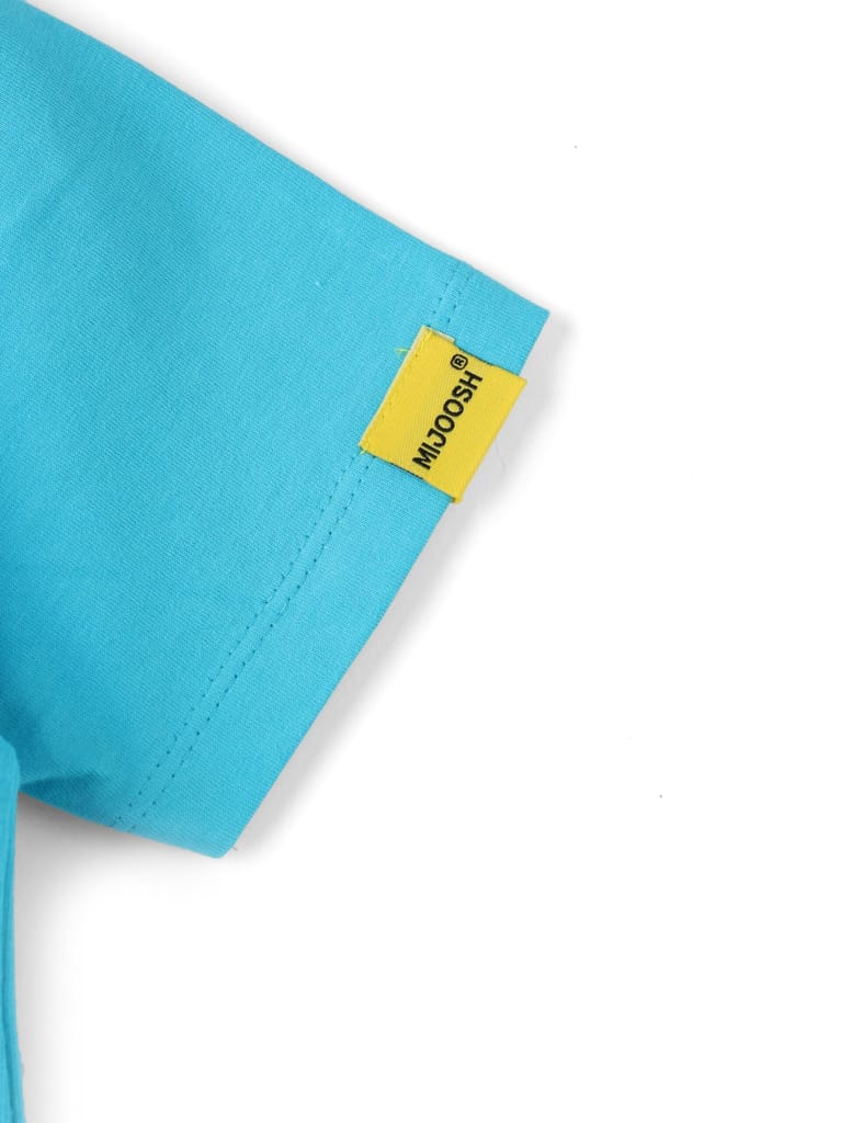 Top Kids Boys T shirt Cotton Scuba Blue Rock Star 2025 at ShopCircuit | ONDC