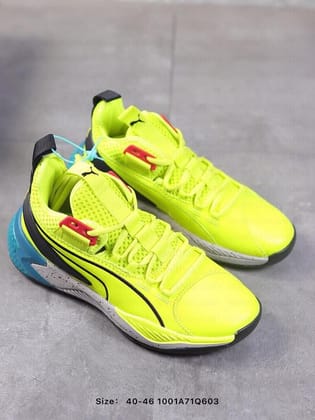 PumaBasketball Uproar Spectra - Limelight/Black-Euro 41