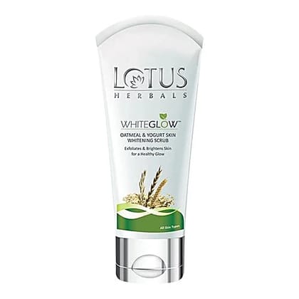 LOTUS WHITE GLOW OATMEAL SCRUB 50GM
