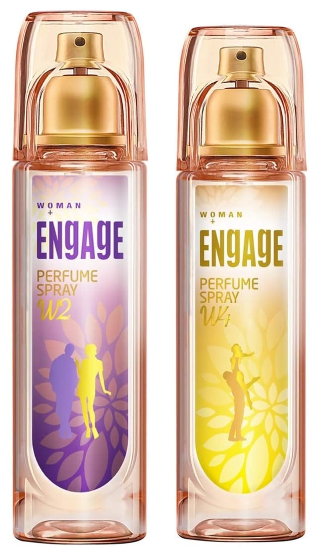 Engage W3 Perfume Spray For Women, 120ml & W2 Perfume Spray For Women, 120ml - Floral, Fruity, Citrus Engage W3 Perfume Spray For Women, 120ml & W2 Perfume Spray For Women, 120ml - Floral, Fruity, Citrus - 120 ml (Pack of 1)