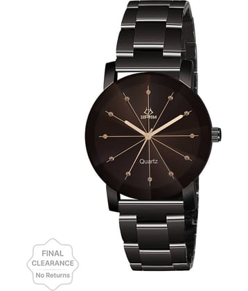 Septem Black Stainless Steel Analog Men's Watch