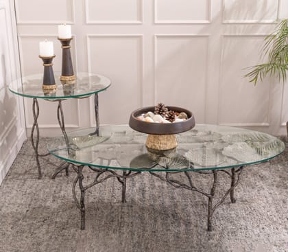 Lilia Coffee and end Tables Set