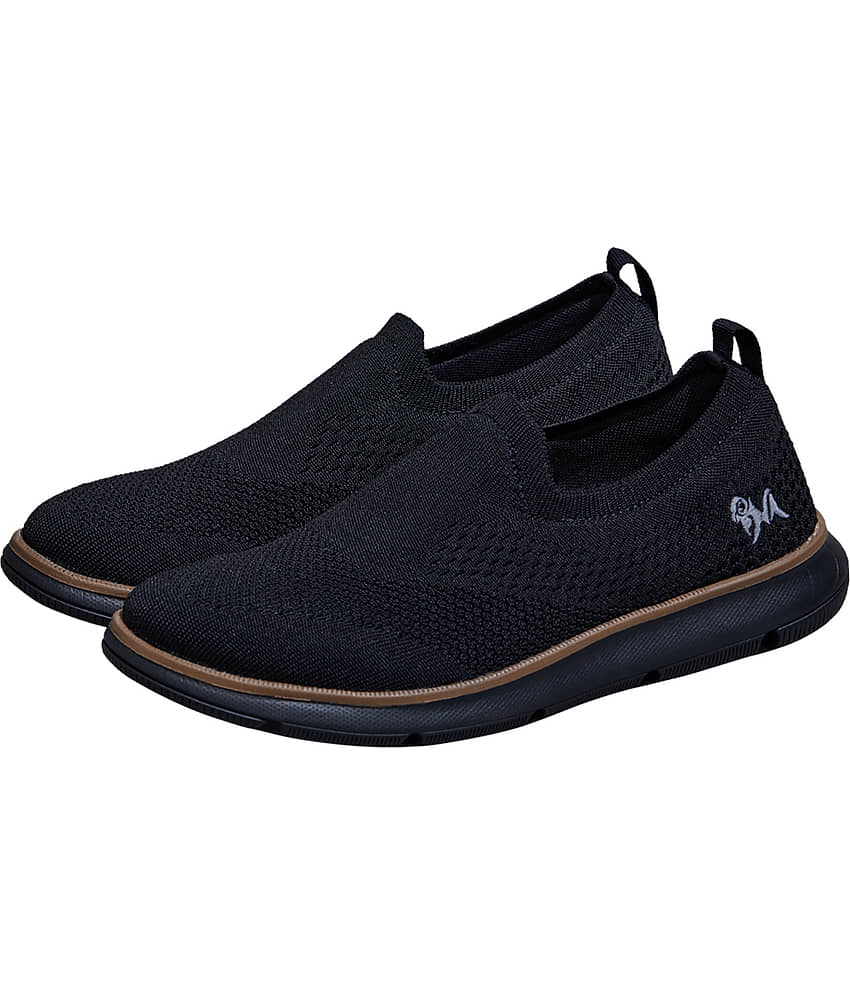 Neemans Dress Slipon Black Men's Slip-on Shoes