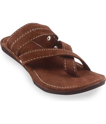 Anjaneya Creations Brown Men's Kolhapuris