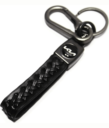 La Belleza Black Men's Lanyard Keychain ( Pack of 1 )