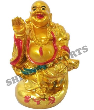 Shinde patil exports Polyresin Laughing buddha