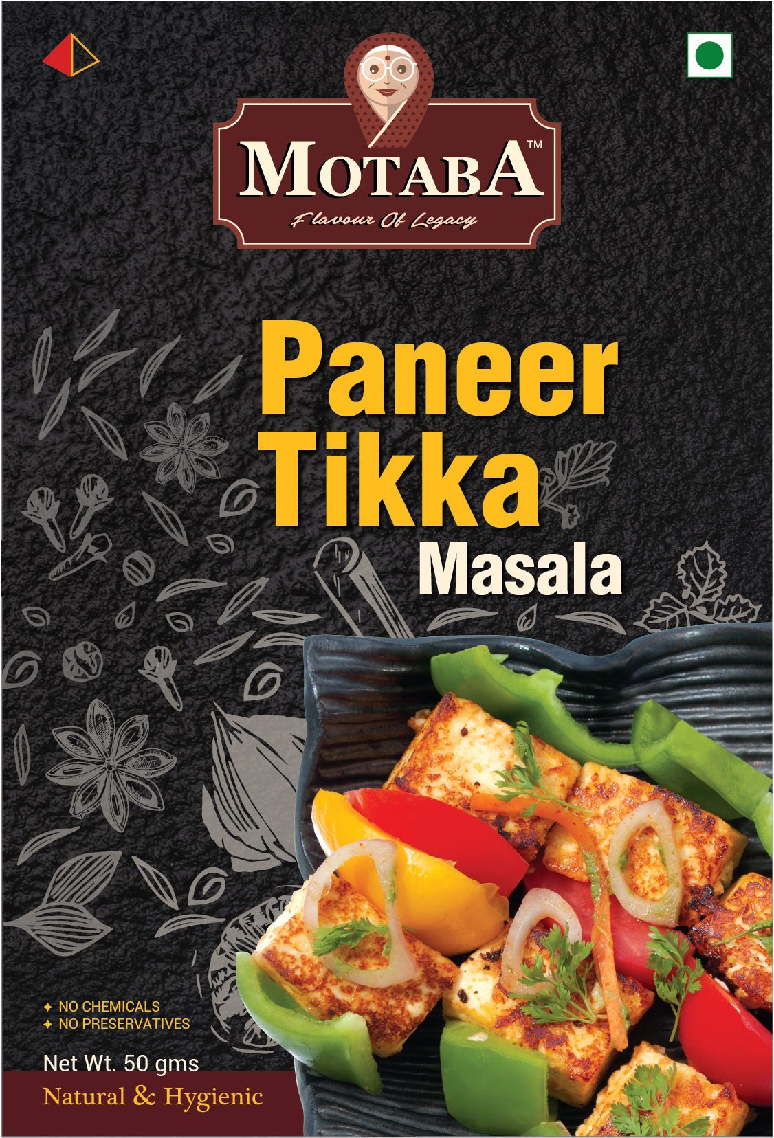 MOTABA Paneer Tikka Masala, 100 gm