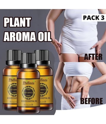 Phillauri Belly fat burner, Fat Cutter, Weight Loss, Fat Burner Oil Shaping & Firming Oil 90 mL Pack of 3
