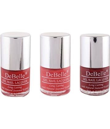 DeBelle Multi Glossy Nail Polish 24 ( Pack of 3 )