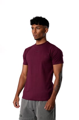 A Very Well Fitted Tee [Wine]-S