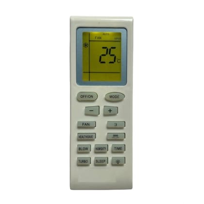 Generic AC Remote No.18 with Backlight Electrolux AC Remote Control (White)