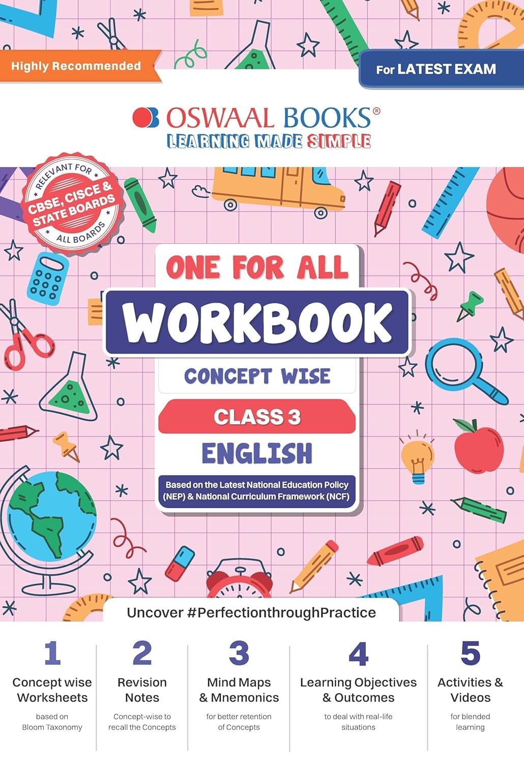OSWAAL CBSE ONE FOR ALL WORKBOOK ENGLISH CLASS 3 [Paperback] oswaal