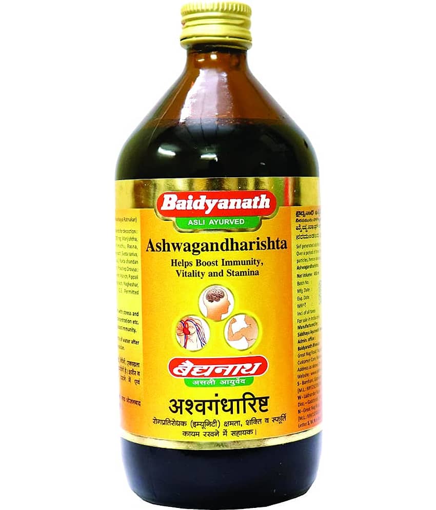 Baidyanath Ashwagandharishta Liquid 220 ml Pack Of 2