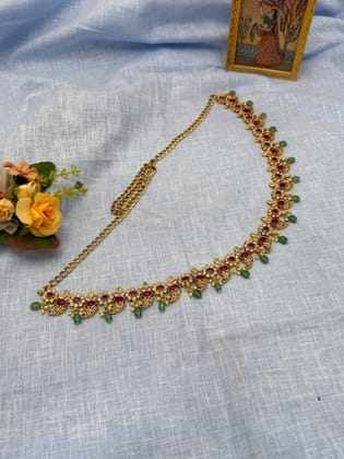 Designer Chain Antique Vaddanam Kamarbandh 6785-Waist size 24 to 44 adjustable