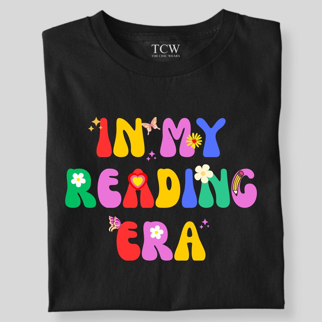 IN MY READING ERA-Black / S