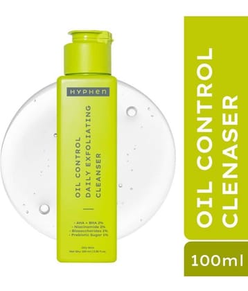 Hyphen Oil Control Daily Exfoliating Cleanser 100ml (Pack of 1)