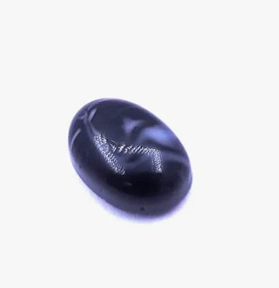 6.00 ct./ 6.6 Ratti Black Kala Sulemani Hakik Stone Hakik Gemstone Natural Akik Aqeeq Agate For Astrological Benefits