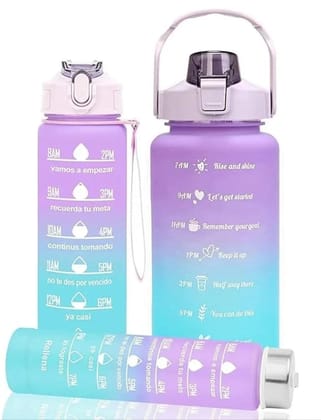 Motivational Water Bottle Silicone 3 In 1 set Motivation Water Bottle Motivational Water Bottle Silicone 3 In 1 set Motivation Water Bottle