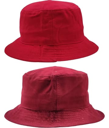 Zacharis - Multi Color Cotton Men's Hat ( Pack of 2 )