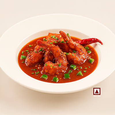 Prawn In Hot Garlic Sauce - Half