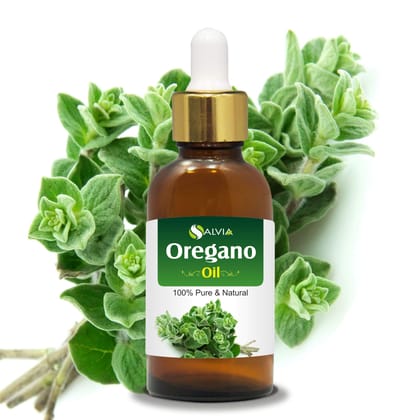 Salvia Oregano Oil With Dropper 100% Natural Pure Undiluted Uncut Essential Oil 100Ml Salvia Oregano Oil With Dropper 100% Natural Pure Undiluted Uncut Essential Oil 100Ml - Clear / 100 ml (Pack of 1)