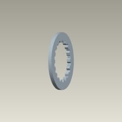 WASHER SPLINE 20 MM