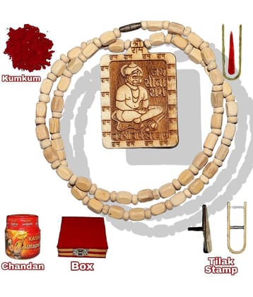 DvR ClicK Tulsi Mala Box Chandan,Kumkum,Tilak stamp ( Pack of 6 )
