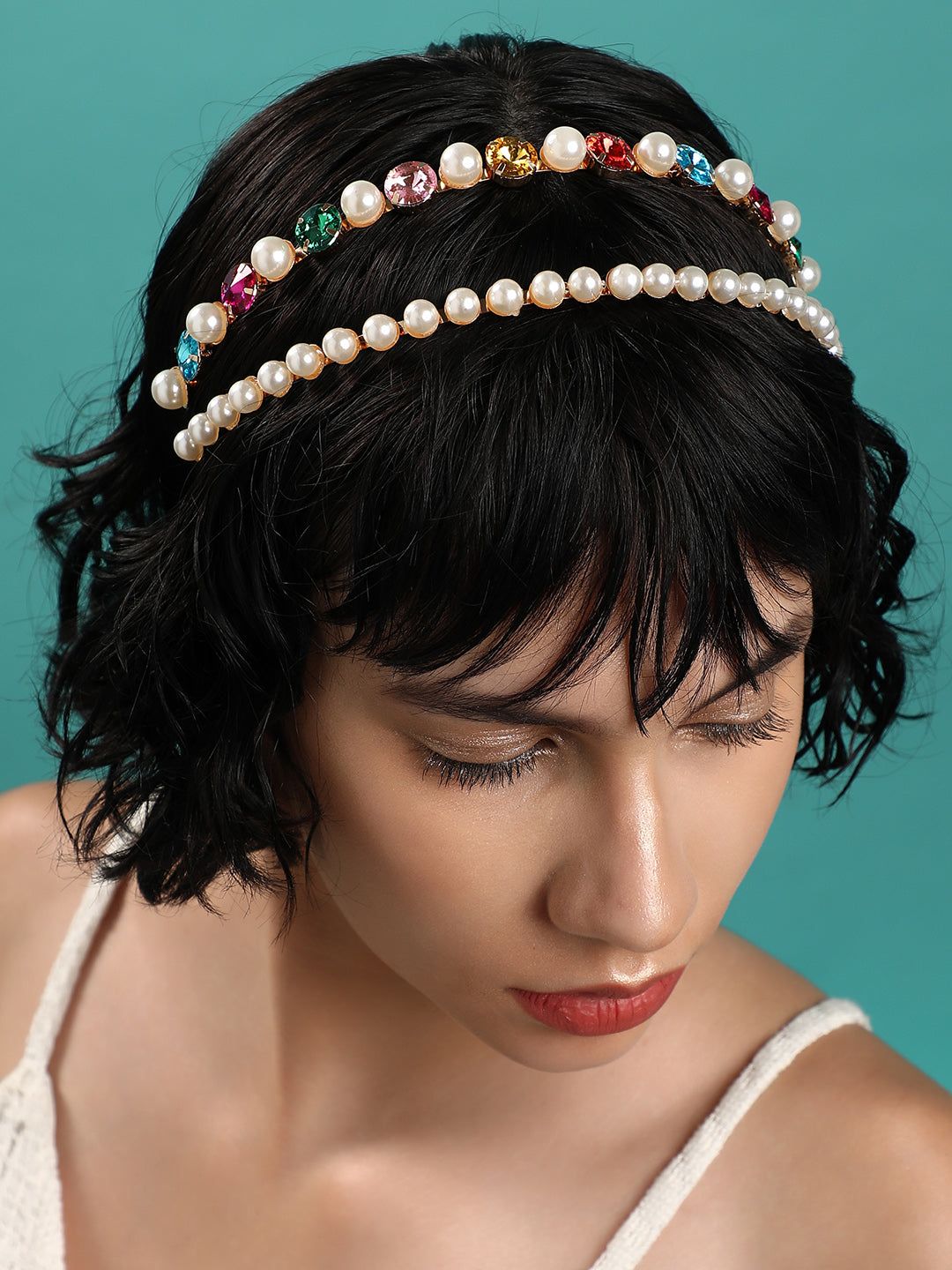 Gold Color Hairband-Hair Accessory