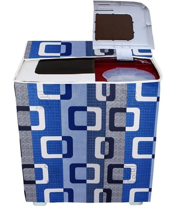 Semi-Automatic Washing Machine Cover Compatiable For 6 kg - Blue