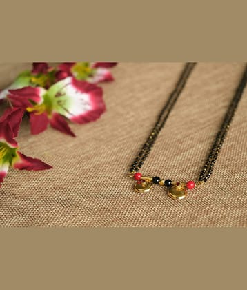 KRIMO Golden Mangalsutra ( Pack of 1 )