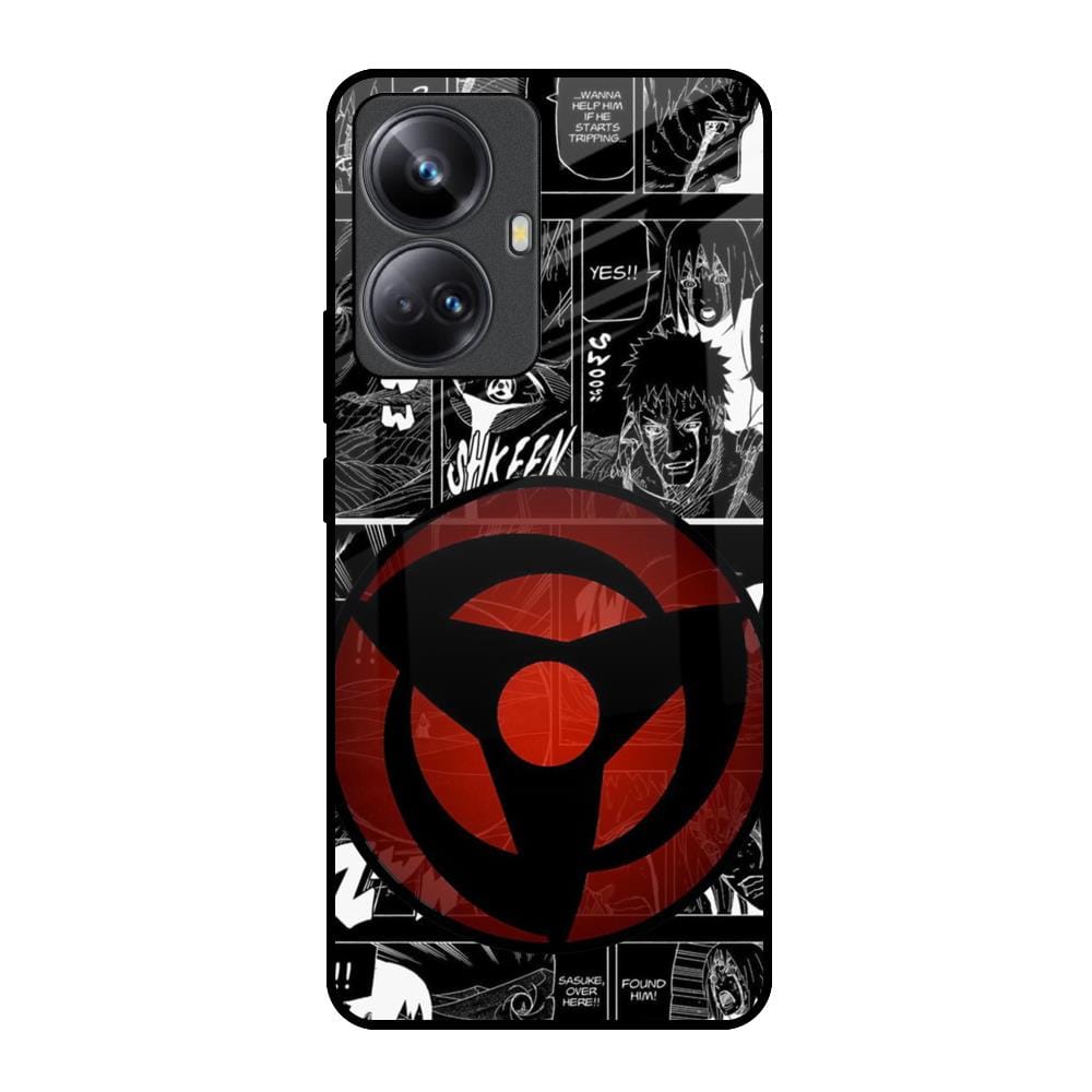 Sharingan Glass Case for Realme 10 Pro Plus 5G