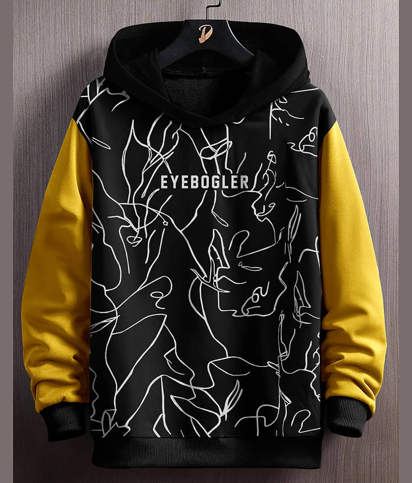 Eyebogler Fleece Hooded Men's Sweatshirt - Blue ( Pack of 1 )