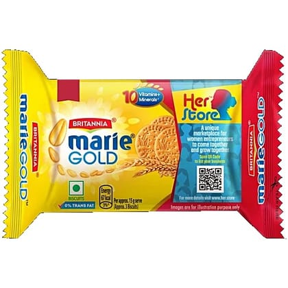 Britannia Marie Gold Biscuits, 68 g