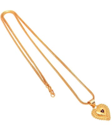 Jewar Mandi - Golden Pendant ( Pack of 1 )