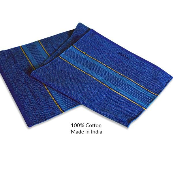 Yoga Mat - Cotton - Firozi Royal