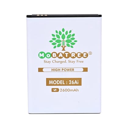 Mobatree Original Moblie Battery For Itel A45 - BL-26AI, BL26AI, 2600 mAh (6 months Guarantee)