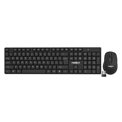 Wireless Keyboard & Mouse Combo| 2.4GHz, 104 Keys, 1600 DPI, Rechargeable (KB-0029)