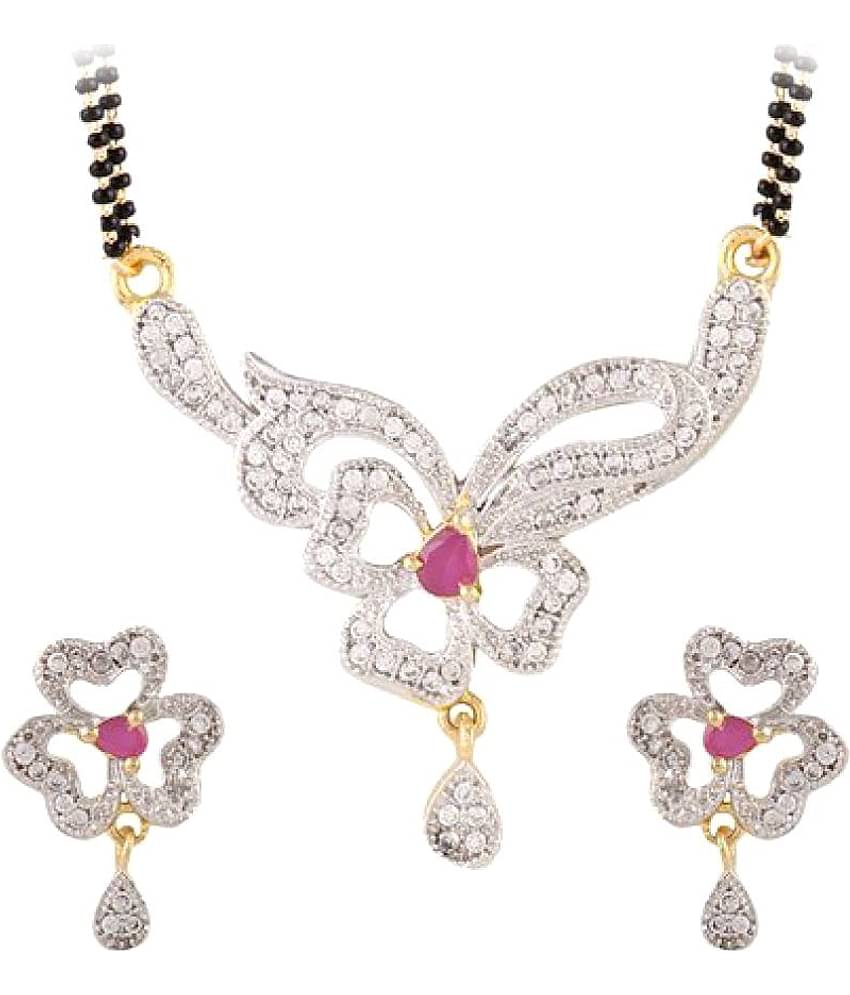 Youbella Multicolour Alloy Mangalsutra Combo
