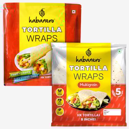 Wheat Tortilla Wrap + Multigrain Tortilla Wrap (660G)
