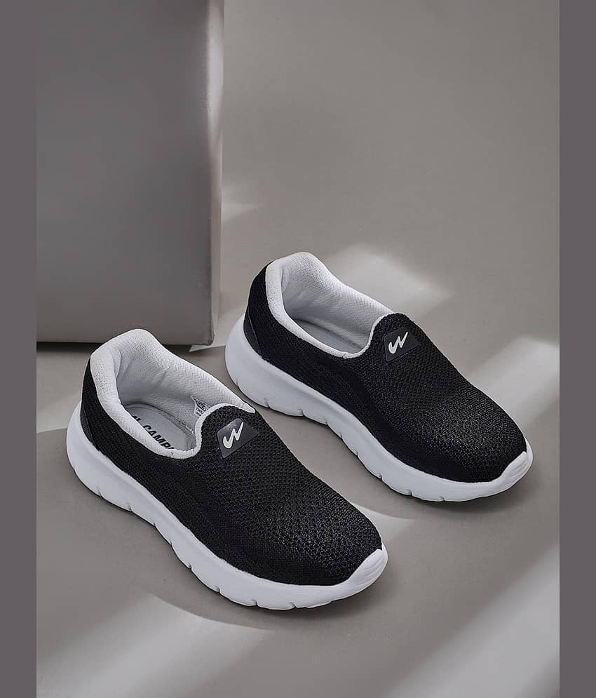 Campus STEEVY KIDS Black Boy's Running Shoes