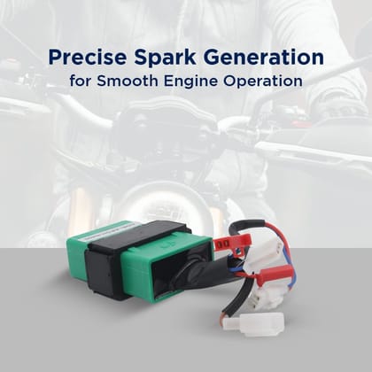VARROC CDI (Capacitor Discharge Ignition) for TVX Apachi 180 RT R Green | OE Quality | Top-Notch Performance | Superior Ignition Action | Fast Heat Dissipation | Better Engine Life | Easy to Install
