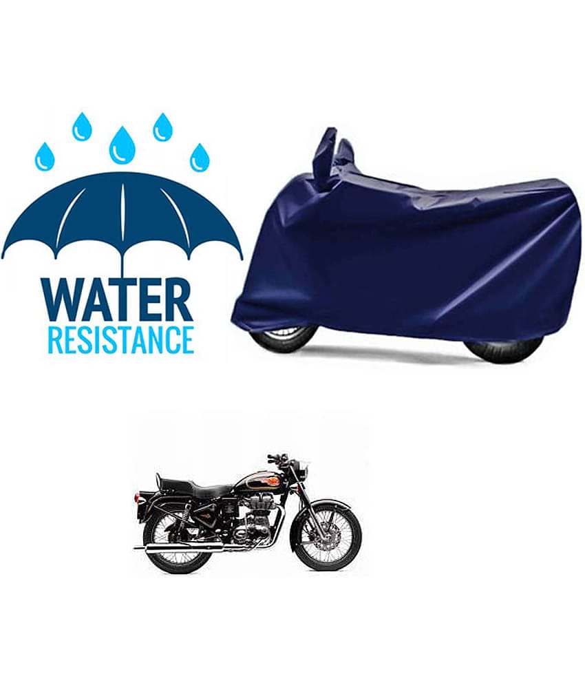 RONISH Bike Body Cover for Royal Enfield Bullet 500 ( Pack of 1 ) , Blue